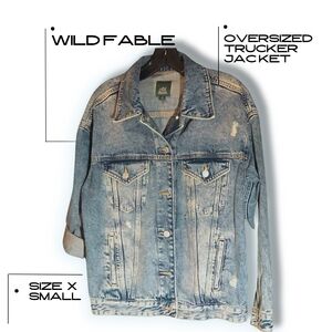 Wild Fable Light Blue Denim Jacket